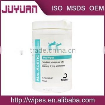 custom brand Wholesale from china oem pet wipes with iso