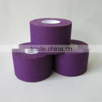 Highly Stretchable And Muti-Colored Rigid Strip Shape Glue Sport Tape, Cotton / Rayon CE/FDA/ISO approved (SY)