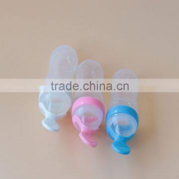 new design durable squeeze spoon for toddler