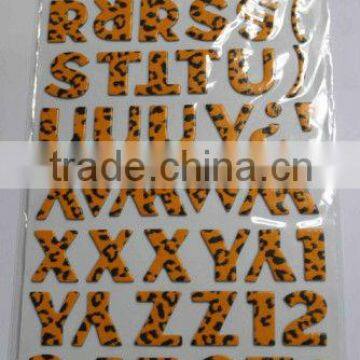 alphabet sticker decals (M-A104)