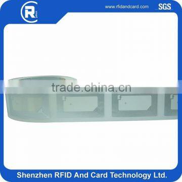 13.56MHz 1024bits wet inlay rfid inlay and smart label