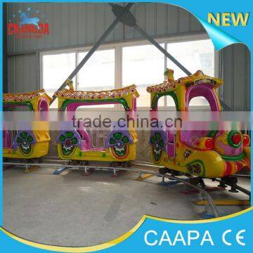 CE Beautiful 14 Seats Electric Mini Train Amusement Equipment photo-2