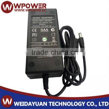 AC DC Power Adapter 12V 4A 48W Desktop type barrel type 5.5X2.1mm connector