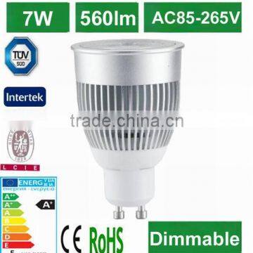 Good quality GU10 MR16 7w spot light ce rohs approved