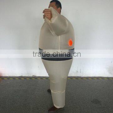 Adult Inflatable Sumo Wrestler Costume Halloween Blow Up Novelty Fat Man Suite photo-5