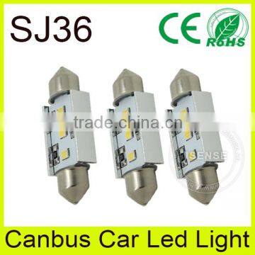 Guangzhou car accessories market wholesale festoon light 180lm canbus t10 bulb socket