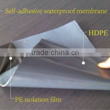 Self adhesive asphalt waterproof membrane