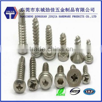 screws and fasteners self tapping/machine Stainless Steel Screws