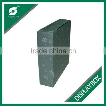 GLOSSY VARNISHED WHITE CORRUGATED DISPLAY CARTONS WITH DIVIDERS INSERTED photo-3