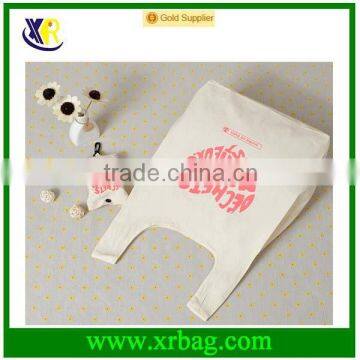 Custom Large Cotton Foldable Tote Shopping Bag photo-3