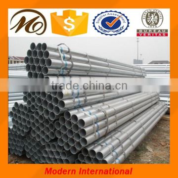 BS1387-1985 Galvanized Mill Steel Pipe/Pre Galvanized GI tube