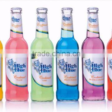 2016 new product colorful printing glass bottle label made in China