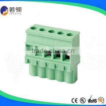 Electrical Terminal Block Pitch 7.50mm 7.62mm Pluggable Connectors