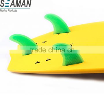 customized G3 G5 G7 FCS glass fiber Honeycomb thruster surfboard fins