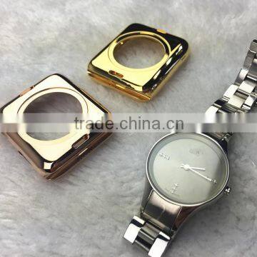 fashion housing for apple watch case gold housing for apple watch