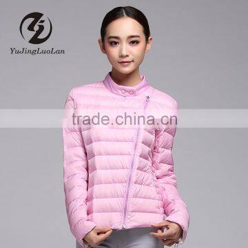 Breathable Goose Down short Coat for Lady