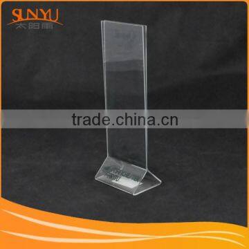 2 mm thickness heat to bent laminated acrylic menu holder display with fast delivery