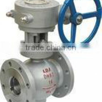 Top entry ball valve