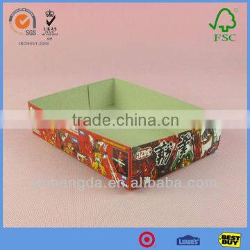 Easy Set-up Beautiful Plain Cardboard Box With Pretty Picture