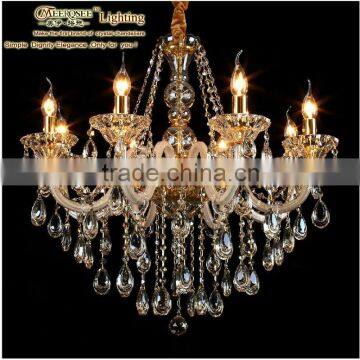 2012 modern chandelier lighting,large pendant lamps with glass chandelier arm