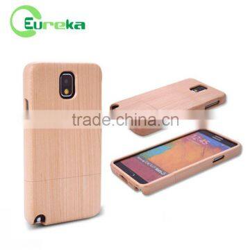 Custom high quality eco-friendly bamboo wooden cell phone case for Samsung Galaxy Note 3 N9005