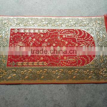 Jacquard woven Muslim prayer rugs with high quality