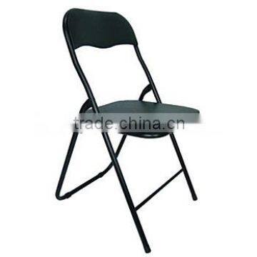 Black Strong Folding Plastic School Chair