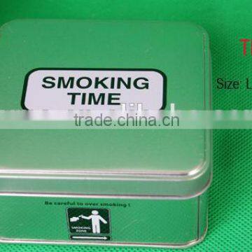 Smoking ashtray tin boxes