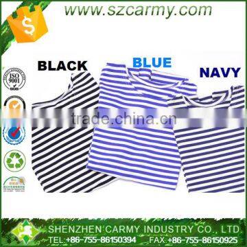 Russian military horizontal stripe long sleeves t shirt