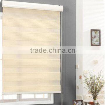 2016 Manual control roller blind elegant zebra roller blind