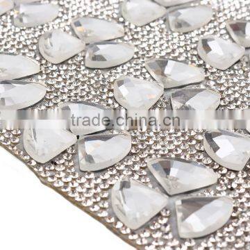 hot fix rhinestone mesh,hotfix rhinestone trimming