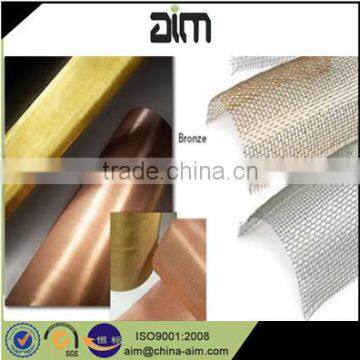 40-100 micron copper mesh / micron brass cloth / thin wire copper screen price