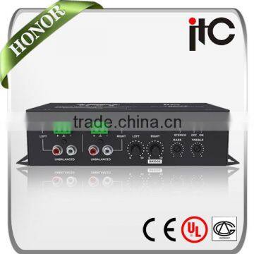 ITC T-260AP 60W Dual Channel Fixed Impedance Output Wall Mount Stereo Mini Amplifier Digital