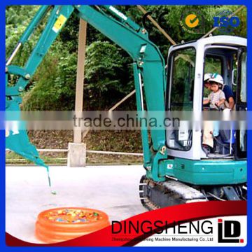 High quality Children excavator with helmet