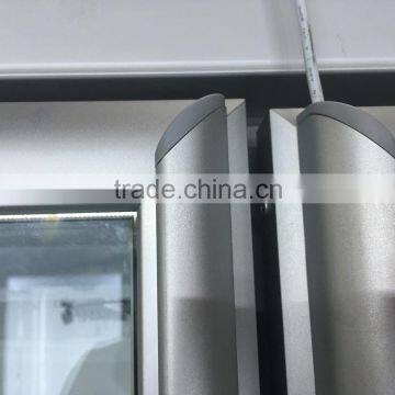 New Type Luxury Aluminum 4-door Glass Door Refrigerator photo-5