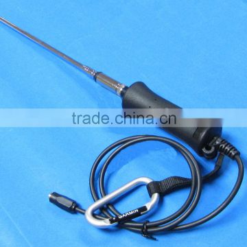 decorative antenna for car use 6 sections rod antenna 80cm cable injection SMA male connector