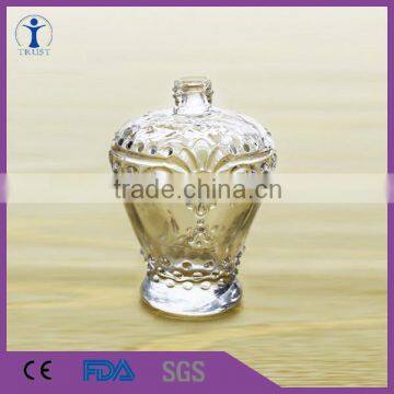 china wholesale market perfume glass bottle 150ml, apple shape glass perfume bottle