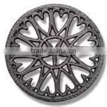 Cast iron five-pointed star trivets