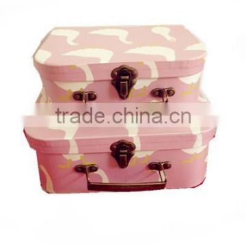 smaller lovely Cardboard suitcase tool box for packing