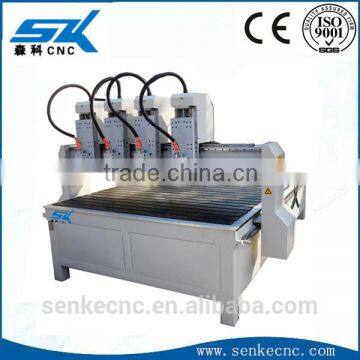 multi spindle with 4 heads cnc router carving Wood/PVC/Acrylic/MDF/sofa table furniture legs SKW-1325