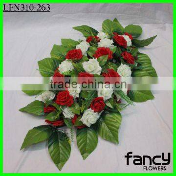 Artificial rose flower decorative flowers without stems for wedding