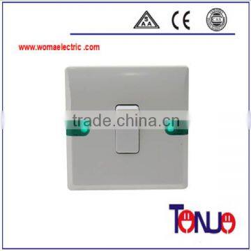 British Style 1 Gang Wall Light With on off Switch