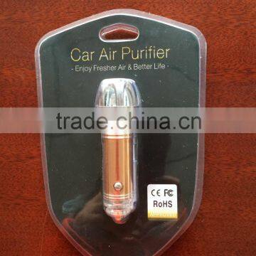 car air ionizer KJ-1826 New Car Air Freshener Auto Purifier Oxygen Bar Ionizer