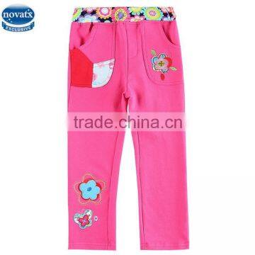 (G5097)2-6Y wholesale baby girls pants new design kids cotton pants babies knitted pants