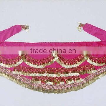 SWEGAL Hotselling belly dance coinbelt hip scarf dance costume SGBDW13025