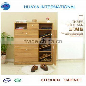 walnut shoe cabinet design