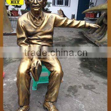 HLT Famous figure statue of Einstein sculpture