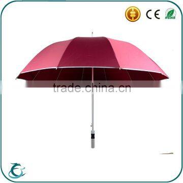 high quality super light 16k aluminum custom auto open golf umbrella