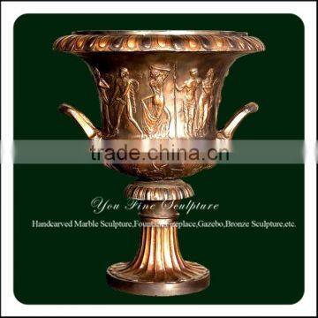 Outside Decoration Chinese Antique Bronze Vase