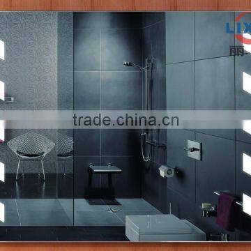 Modern defogger bathroom vanity LED tv mirror for home decoration